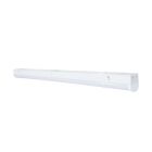 NUVO 65/701 4' LINEAR STRIP WHITE FINISH 4 ft. LED; Linear Strip Light; Wattage and CCT Selectable; White Finish