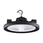 NUVO 65/770R1 LED UFO High Bay; CCT Selectable 3K/4K/5K and Wattage Selectable 80W/100W/120W; 50,000 hours working life; Black Finish