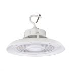 NUVO 65/791 100W UFO LED High Bay;  14000 Lumens; 4000K; 120-277 Volt; 0-10V Dimmable; White Finish