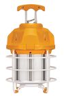 Satco S28939 60W/LED/HID/TEMP/5K/RC/120V 60W LED Hi-lumen temporary hi-bay caged lamp; 5000K; Integrated cord / plug and hook; 120V