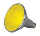 Satco S9484 15PAR38/LED/40'/Yellow/120V 15W PAR38 LED; Yellow; 40 deg. beam spread; Medium base; 120V