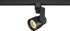 Nuvo TH422 1 Light - LED - 12W Track Head - Angle Arm - Black - 24 Deg. Beam