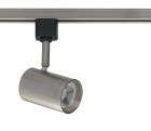 Nuvo TH475 1 Light - LED - 12W Track Head - Small Cylinder - Brushed Nickel - 24 Deg. Beam
