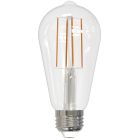 Bulbrite 776692 LED7ST18/27K/FIL/D/B-8PK ST18 Medium(E26) 7W Yes - Dimmable Light Bulb 2700K Warm White 60 Watts  Equivalent 1PK