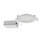SATCO S11826 10WLED/DW/EL/4/CCT-SEL/RND/RD 10 Watt; LED Direct Wire Downlight; Edge-lit; 4 inch; CCT Selectable; 120 volt; Dimmable; Round; Remote Driver