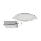SATCO S11827 12WLED/DW/EL/6/CCT-SEL/RND/RD 12 Watt; LED Direct Wire Downlight; Edge-lit; 6 inch; CCT Selectable; 120 volt; Dimmable; Round; Remote Driver