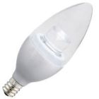 Halco 80790 B11CL3/827/CHR/LED LED B11 CHROME 3W 2700K Dimmable E12