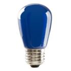 Halco 80518 S14BLU1C/LED LED S14 1.4W Blue Dimmable E26