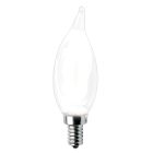 Halco 85082 CA10FR4ANT/827/LED2 CA10 3.8W 2700K Dimmable  Frosted Filament E12 ProLED