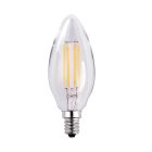 Halco 85051 B11CL2/ANT/827/LED2 B11 120V 2.5W 2700K E12 Clear ProLED
