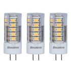 Bulbrite 861522 LED3G4/27K/12-3PK 3W LED G4 CLEAR 2700K 12V-3PK