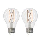 Bulbrite 861592 LED8A19/27K/FIL/3/JA8-2PK 8.5W LED A19 2700K  FILAMENT FULLY COMPATIBLE DIMMING JA8-2PK