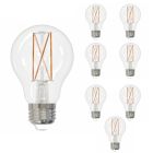 Bulbrite 861620 LED7A19/27K/FIL/D/B-8PK 7W LED A19 2700K FILAMENT E26 DIM-8PK