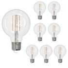 Bulbrite 861624 LED7G25/27K/FIL/D/B-8PK 7W LED G25 2700K FILAMENT E26 DIM-8PK