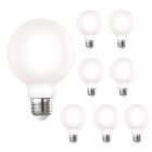 Bulbrite 861626 LED7G25/27K/FIL/M/D/B-8PK 7W LED G25 2700K FILAMENT MILKY E26 DIM-8PK