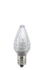 Bulbrite 862028 LED/C7C-25PK 0.6W LED C7 CLEAR E12 120V-25PK