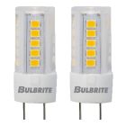 Bulbrite 862142 LED4G4/30K/12-2PK 4.5W LED G4 3000K 12V 2PK