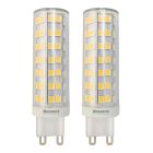Bulbrite 862644 LED6G9/27K/120/D-2PK 6.5W LED G9 CLEAR 2700K DIMMABLE 120V 2PK