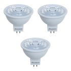 Bulbrite 862676 LED6MR16FL35/50/830/D-3PK 6.5W LED MR16 3000K FLOOD DIMMABLE 80CRI 12V-3PK