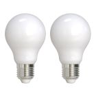 Bulbrite 862688 LED8A19/30K/FIL/M/3-2PK 8.5W LED A19 3000K MILKY FILAMENT FULLY COMPATIBLE DIMMING-2PK