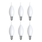 Bulbrite 862692 LED5CA10/30K/FIL/M/3-4PK 5W LED CA10 3000K FILAMENT E12 MILKY FULLY COMPATIBLE DIMMING-4PK