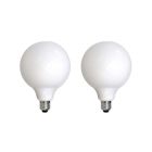 Bulbrite 862699 LED8G40/30K/FIL/M/3-2PK 8.5W LED G40 3000K FILAMENT MILKY FULLY COMPATIBLE DIMMING-2PK