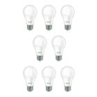 Bulbrite 862715 LED9A19/B60W/840-8PK 9W LED A19 60W EQUIV BASICS NON-DIMMABLE 4000K E26 120V-8PK