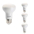 Bulbrite 862808 LED7R20/830/D/4-4PK LED Filament Pack of (4) 7.5 Watt Dimmable R20 Light Bulbs with Frost Glass Finish and Medium (E26) Base - 3000K (Soft White Light), 525 Lumens