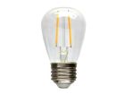 Maxlite (101418) F2S14ND27  2W LED CLEAR FILAMENT S14 NON-DIM 2700K