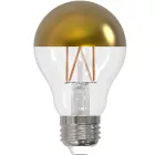 Bulbrite 862840 LED5A19/27K/FIL/HG/3-4PK 5W LED A19 2700K FILAMENT HALF GOLD E26 FULLY COMPATIBLE DIMMING-4PK