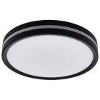 NUVO 62-1691 (11" SURFACE MOUNT W/NIGHTLIGHT) 11 Inch Surface Mount with Night Light - 5 CCT Selectable - Matte Black Finish