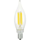 Bulbrite 862908 (LED2CA10/21K/FIL-NOS/3-6PK) 2.5W LED CA10 2100K FILAMENT NOSTALGIC E12 FULLY COMPATIBLE DIMMING-6PK