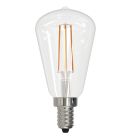 Bulbrite 862050 LED4ST15/30K/FIL/3-4PK 4W LED ST15 3000K FILAMENT FULLY COMPATIBLE DIMMING-4PK
