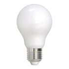 Bulbrite 862847 LED7A19/30K/FIL/M/D/B-4PK 7 Watt Dimmable A19 Light Bulbs with Milky Finish and Medium (E26) Base - 3000K (Soft White Light), 800 Lumens-4pk