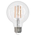 Bulbrite 862850 LED13G25/27K/FIL/3/JA8-4PK 4.5 Watt Dimmable G25 Light Bulbs with a Clear Finish and Medium (E26) Base - 2100K (Warm Amber Light), 350 Lumens-4pk