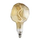 Bulbrite 776318 LED4JEWEL/20K/FIL-NOS  LED Grand Filament Nostalgic Jewel Shaped Light Bulb, 60 Watt Equivalent, Medium Base (E26),2000K, Antique