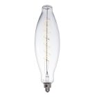 Bulbrite 776306 LED4OLIVE/22K/FIL LED Grand Spiral Filament Olive Shaped Light Bulb, 60 Watt Equivalent, 2200K, Clear