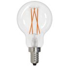 Bulbrite 862054 LED4A15/30K/FIL/E12/3-4PK 4W LED A15 3000K FILAMENT E12 FULLY COMPATIBLE DIMMING-4PK