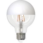 Bulbrite 862067 LED5G25/27K/FIL/HW/3-4PK 5W LED G25 2700K FILAMENT HALF WHITE FULLY COMPATIBLE DIMMING-4PK