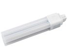 Halco 82148 PL9O-840-HYBM-2P-LED  9 Watt Omni Directional LED 2-Pin Plug In 4000K Hybrid - Type A Magnetic Ballast + Type B Non-Dimmable