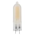 Bulbrite 862040 LED2G4/30K/W/F/D-4PK 1.8W LED G4 WAFER FROST GLASS 3000K 12V-4PK