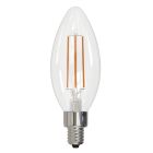 Bulbrite 862079 LED6B11/50K/FIL/3-4PK 6W LED B11 5000K FILAMENT E12 FULLY COMPATIBLE DIMMING-4PK