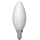Bulbrite 862080 LED6B11/50K/FIL/M/3-4PK 6W LED B11 5000K FILAMENT MILKY E12 FULLY COMPATIBLE DIMMING-4PK