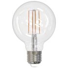 Bulbrite 862090 LED8G25/40K/FIL/3/JA8-4PK 8.5W LED G25 4000K FILAMENT FULLY COMPATIBLE DIMMING JA8-4PK