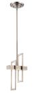 Nuvo 62/106 Frame; LED Pendant with Frosted Glass