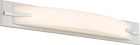 Nuvo 62/1082 Bow LED 29 in.; Vanity Fixture; Brushed Nickel Finish
