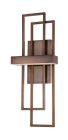 Nuvo 62/125 Frame; 1 Module Wall Sconce with Frosted Glass