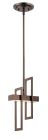 Nuvo 62/126 Frame; 1 Module Pendant with Frosted Glass