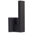 NUVO 62-1425 RAVEN 10 LED OUTDOOR SCONCE Raven LED Outdoor Sconce; 10 Inch; Textured Matte Black Finish; 8 Watts; 3000K