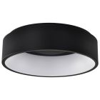 NUVO 62-1452R1 (ORBIT LED 20W FLUSH MOUNT) Orbit - 20 Watt LED Flush Mount - CCT Selectable 3000K/4000K/5000K - Black Finish